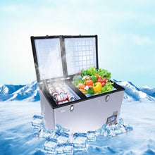 Load image into Gallery viewer, 105-Quart Portable Electric Compressor Camping Cooler Refrigerator
