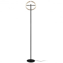 Load image into Gallery viewer, Modern Dimmable Torchiere Touch Control Standing LED Floor Lamp-Black
