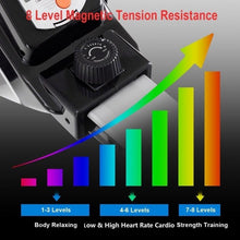 Load image into Gallery viewer, Folding Magnetic Rower Exercise Cardio Adjustable Resistance
