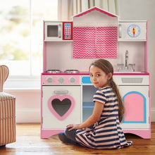 Load image into Gallery viewer, Wood Kitchen Toy Kids Cooking Pretend Play Set
