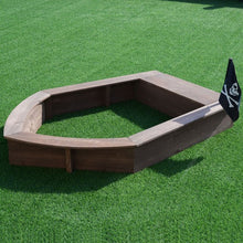 Load image into Gallery viewer, Beach Toy Sandboat Captain Series Cedar Sandbox
