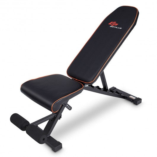 Foldable Weight Bench Adjustable Back Dumbbell Bench