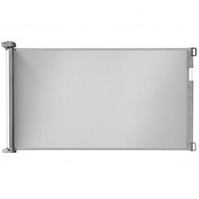 Load image into Gallery viewer, Retractable Baby Pets Safety Mesh Gate for Indoor and Outdoor-Gray
