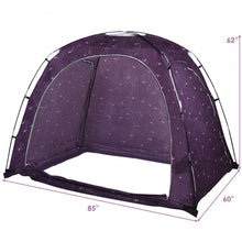 Load image into Gallery viewer, Bed Indoor Privacy Play Tent on Bed with Bag
