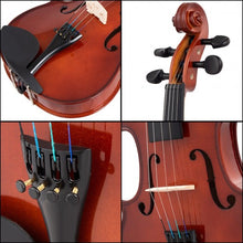 Load image into Gallery viewer, Full Size 4/4 Solid Wood Student Starter Violin
