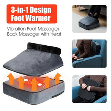 Load image into Gallery viewer, Shiatsu 3-in-1 Vibration Foot Massager with Heating &amp; Kneading
