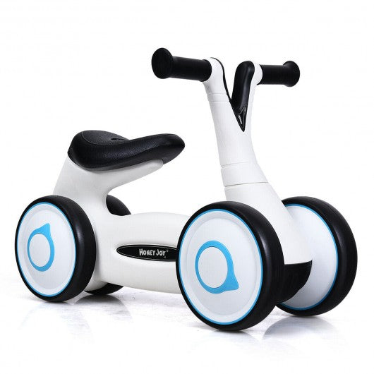 Baby Balance Bike Bicycle Toddler Toys Rides No-Pedal-White
