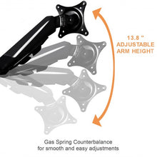 Load image into Gallery viewer, Dual 2 Screens Desk Mount Stand TV LCD Bracket
