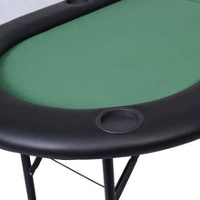 Load image into Gallery viewer, 8 Players Texas Holdem Foldable Poker Table
