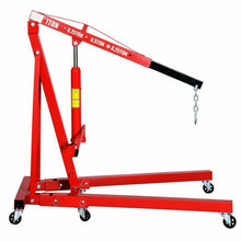 Load image into Gallery viewer, 1 Ton Folding Hydraulic Engine Crane Hoist
