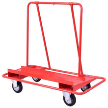 Load image into Gallery viewer, Handling Heavy Duty Sheetrock Sheet Panel Service Cart

