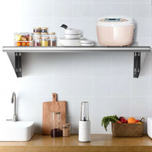 Load image into Gallery viewer, 12&quot; � 36&quot; Stainless Steel NSF Commercial Wall Mount Shelf - Kitchen &amp; Restaurant
