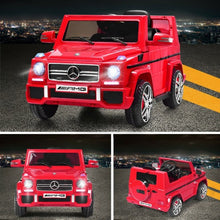 Load image into Gallery viewer, Mercedes Benz G65 Licensed Remote Control Kids Riding Car-Red
