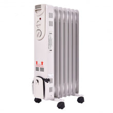 Load image into Gallery viewer, 1500 W Electric Oil Filled Radiator Space Heater
