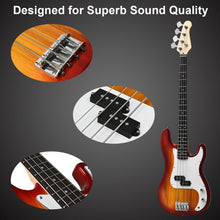 Load image into Gallery viewer, Electric Bass Pick Amp Cord Guitar with Bag Strap-Red
