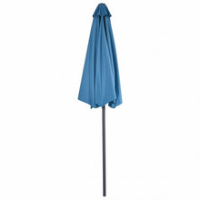 Load image into Gallery viewer, 9Ft Patio Bistro Half Round Umbrella -Blue
