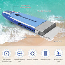 Load image into Gallery viewer, 10.6&#39; Inflatable Adjustable Paddle Board with Carry Bag
