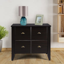 Load image into Gallery viewer, Multi-function Retro Lateral File Storage Cabinet with 2 Drawers
