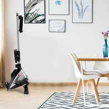 Load image into Gallery viewer, Folding Magnetic Rower Exercise Cardio Adjustable Resistance
