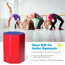 Load image into Gallery viewer, 25&quot; x 30&quot; Octagon Skill Shape Exercise Gymnastic Mat-Red
