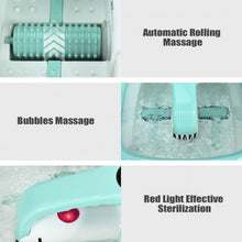 Load image into Gallery viewer, Portable Electric Automatic Roller Foot Bath Massager-Green
