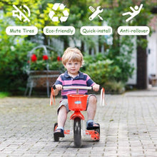 Load image into Gallery viewer, Kids Tricycle Rider with Adjustable Seat-Red
