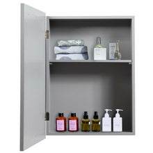 Load image into Gallery viewer, Wall-Mounted Mirrored Medicine Cabinet-Gray
