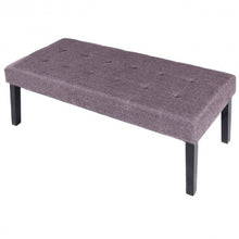 Load image into Gallery viewer, Stylish Durable Linen Ottoman Bench
