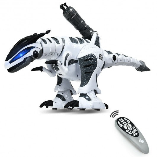 Kids Intelligent Interactive Remote Controller Robot Dinosaur-White