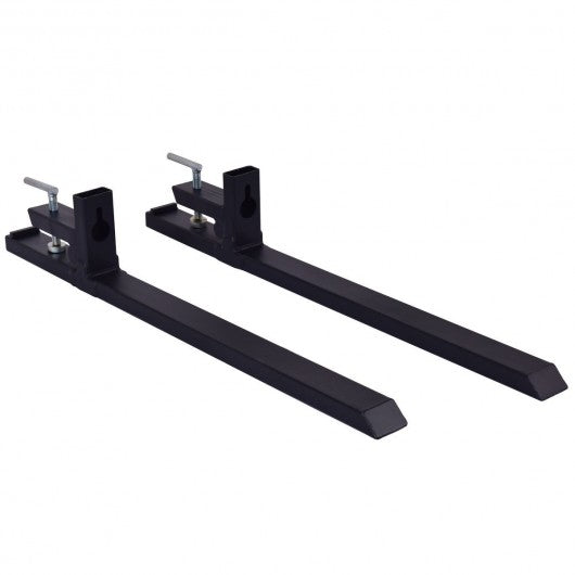 4000 lbs Capacity Skidsteer Tractor Chain Clamp Forks