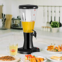 Load image into Gallery viewer, 3L Draft Beer Tower Dispenser with LED Lights
