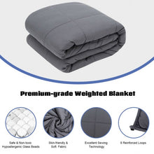 Load image into Gallery viewer, 60&quot; x 80&quot; Home Crystal Velvet Fabric Weighted Blanket-17 lbs

