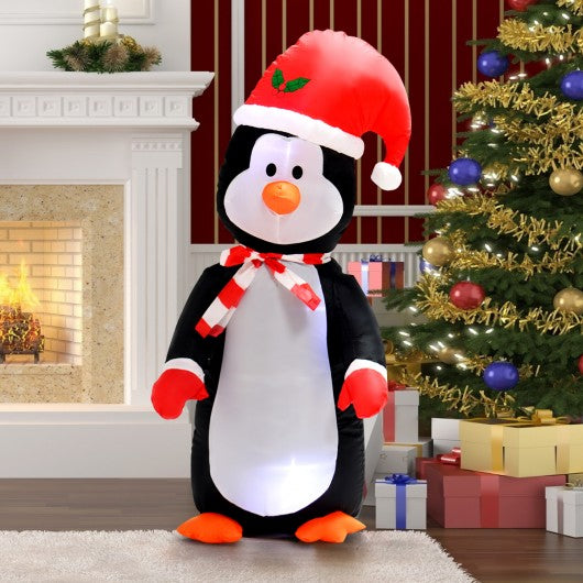 4 ft Waterproof Inflatable Penguin Christmas Decoration