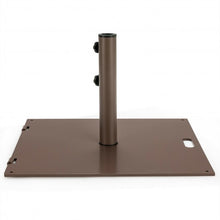 Load image into Gallery viewer, Portable 50 lbs Umbrella Base Stand with Handle and Wheels for Patio Square

