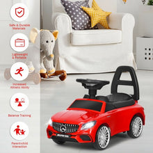 Load image into Gallery viewer, Licensed Mercedes Benz Kids Ride On Push Car-Red
