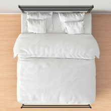 Load image into Gallery viewer, 77.5&quot; x 55.5&quot; x 35.0&quot; 10 Legs Full Size Metal Bed Frame-Black
