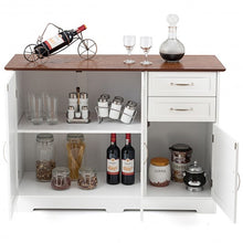 Load image into Gallery viewer, Buffet Storage Cabinet  Kitchen Sideboard with 2 Drawers

