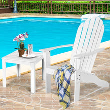Load image into Gallery viewer, Outdoor Solid Wood Durable Patio Adirondack Chair-White
