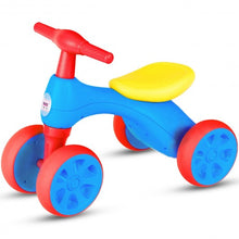 Load image into Gallery viewer, 4-wheel Baby Balance Bike with Sound and Storage Box-Red
