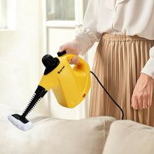 Load image into Gallery viewer, 1050W Multi-purpose Handheld Pressurized Steam Cleaner-Yellow
