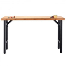 Load image into Gallery viewer, 65&quot; Bamboo Modular Workbench Table
