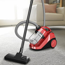 Load image into Gallery viewer, Bagless Cord Rewind Canister Vacuum Cleaner w/ Washable Filter
