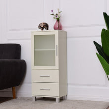 Load image into Gallery viewer, Wood Floor Storage Cabinet w/ 2 Drawers
