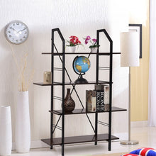 Load image into Gallery viewer, 4 Layers Wooden Storage Bookshelf Home Office Furniture
