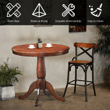 Load image into Gallery viewer, 32&quot; Round Pedestal Dining Table
