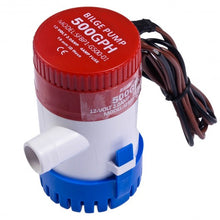 Load image into Gallery viewer, 12V 2.0A 500 GPH Electric Bilge Pump Marine Boat Yacht Submersible 3/4&quot; Hose
