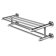Load image into Gallery viewer, Wall Mounted Stainless Steel Towel Storage Rack
