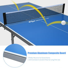 Load image into Gallery viewer, 6�x3� Portable Tennis Ping Pong Folding Table
