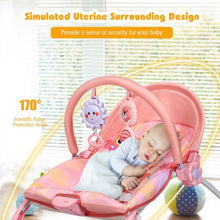 Load image into Gallery viewer, Baby Adjustable Swing Bouncer &amp; Rocker-Pink
