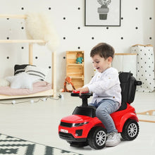 Load image into Gallery viewer, Honey Joy 3 in 1 Ride on Push Car Toddler Stroller Sliding Car with Music-Red
